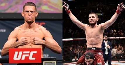 Nate Diaz Khabib Nurmagomedov