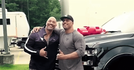 The Rock Pickup Promo