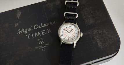 Timex x Nigel Cabourn Naval Officer's Watch Promo