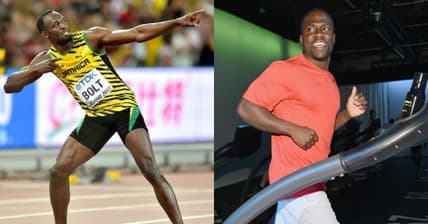 Usain Bolt Kevin Hart