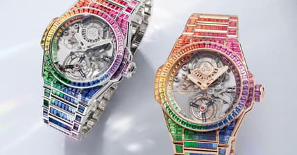Hublot Big Bang Integral Tourbillon Rainbow Promo