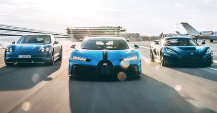 Porsche Bugatti Rimrac Promo