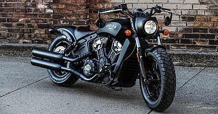 2019 Indian Scout Bobber Promo