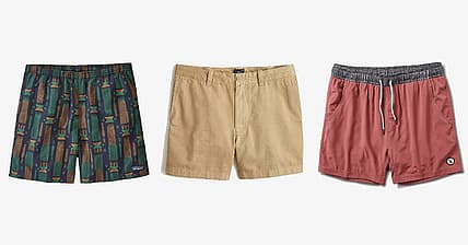 5-Inch Inseam Shorts Split