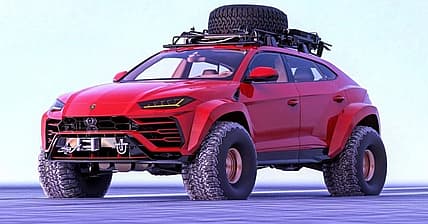 Abimelec Arellano Lamborghini Urus Arctic Truck Promo
