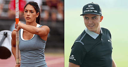 Allison Stokke Rickie Fowler