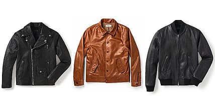 Leather Jackets Promo Split