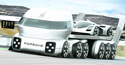 Porsche GT Vision Truck Promo