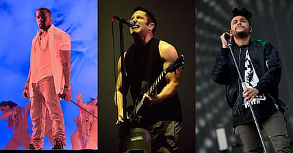 Trent Reznor Kanye West The Weeknd Promo
