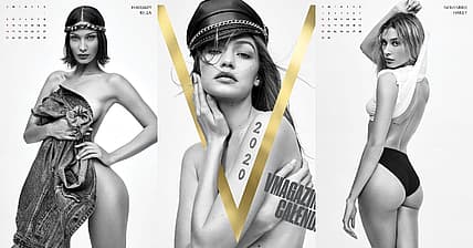 V Magazine 2020 Calendar Promo 2