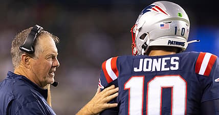 New England Patriots Bill Belichick Mac Jones Promo