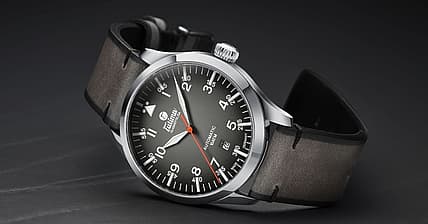 Tutima Flieger Slate Grey Promo