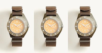 J. Crew x Marathon Watch Feature