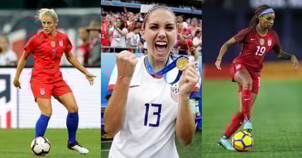 Abby Dahlkemper Alex Morgan Crystal Dunn Promo