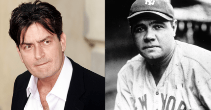 Charlie Sheen Babe Ruth
