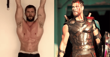 Chris Hemsworth Workout Promo