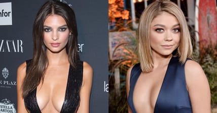 Emily Ratajkowski Sarah Hyland Promo