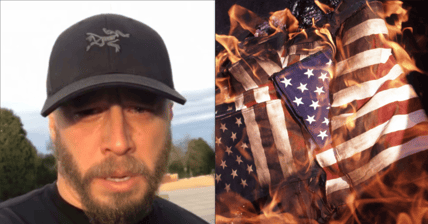 Eric Post Flag Burn