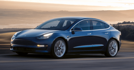 facebook-Linked_Image___Model 3 Blue Driving