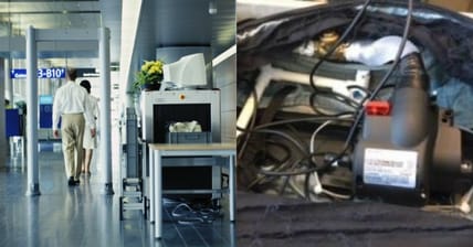 Fake bomb airport