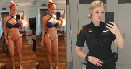 Haley Drew Hot Texas Cop Promo