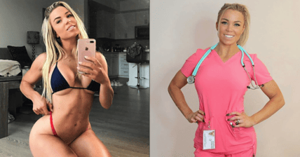 Hot Nurse Lauren Drain