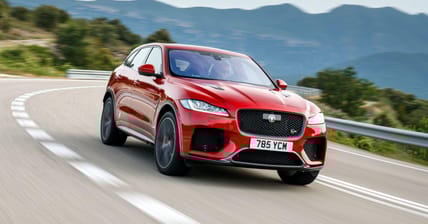 Jaguar F-PACE SVR Promo