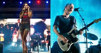 Lana Del Ray and Thom Yorke