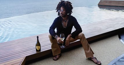 Lenny Kravitz Dom Perignon Promo