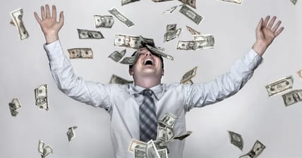 Lottery Winner Jackpot Money Promo