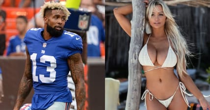 Odell Beckham Jr. Lindsey Pelas