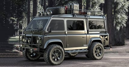 Samirs Customs Land Rover Defender Van Promo