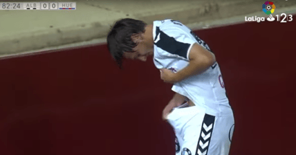 Soccer Player Kicked in Penis