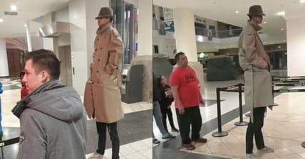 Tall Man Black Panther