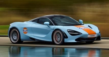 McLaren 720S Gulf Oil Promo