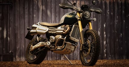 Triumph Scrambler 1200 Steve McQueen Edition Promo