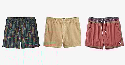 5-Inch Inseam Shorts Split