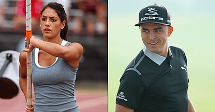 Allison Stokke Rickie Fowler
