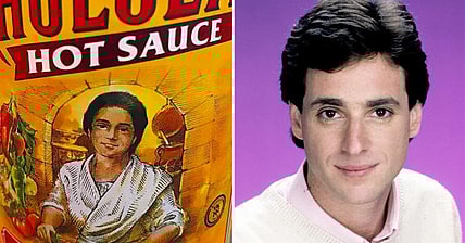 Bob Saget Cholula  Hot Sauce
