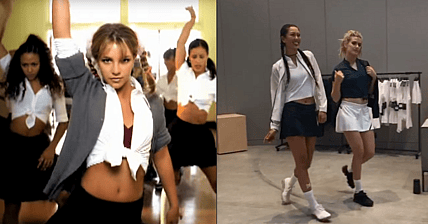 Britney Spears Michelle Wie Genie Bouchard