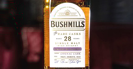 Bushmills 28 Year Old Single Malt Cognac Cask Promo