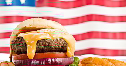 cheeseburger hamburger burger promo