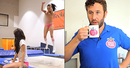 Chris O'Dowd Tramplonlining Coach