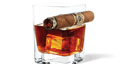 Cigar Whiskey Glass