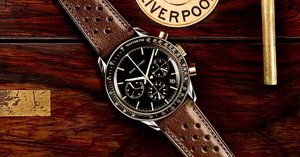 Dan Henry 1962 Racing Chronograph Gold Promo