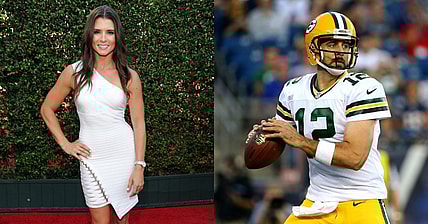 Danica Patrick Aaron Rodgers