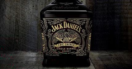 Eric Church Single Barrel Tennessee Whiskey Promo