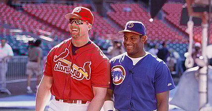 Mark McGwire and Sammy Sosa