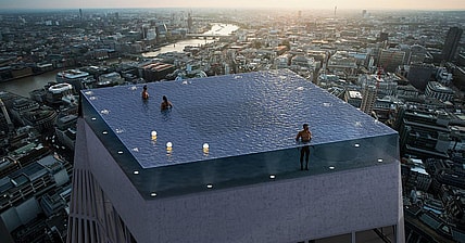 first 360 degree infinity pool promo