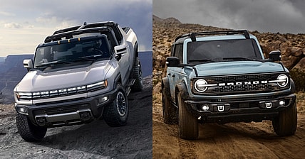 First GMC Hummer EV 2021 Ford Bronco